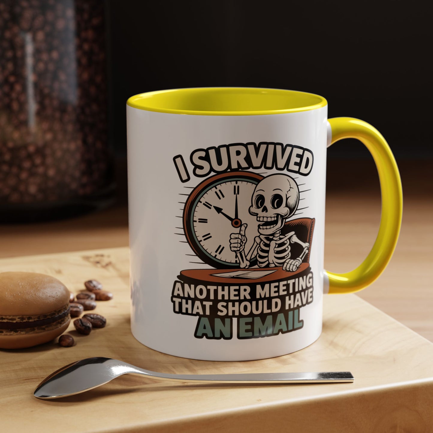 Office Mug - I Survived Another Meeting
