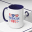 4th of July Mug - All American Girl