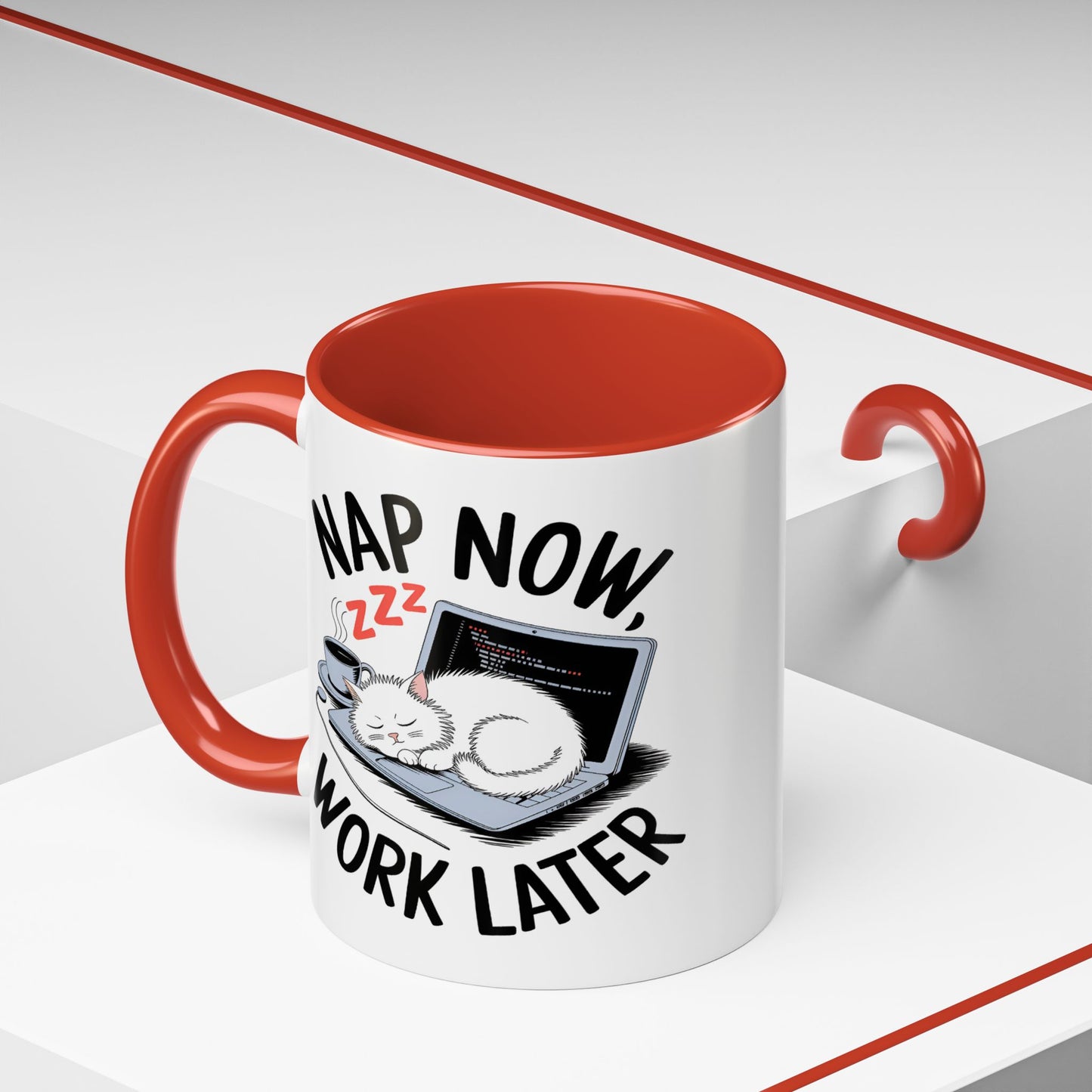 Animal Mug - Nap Now Work Later