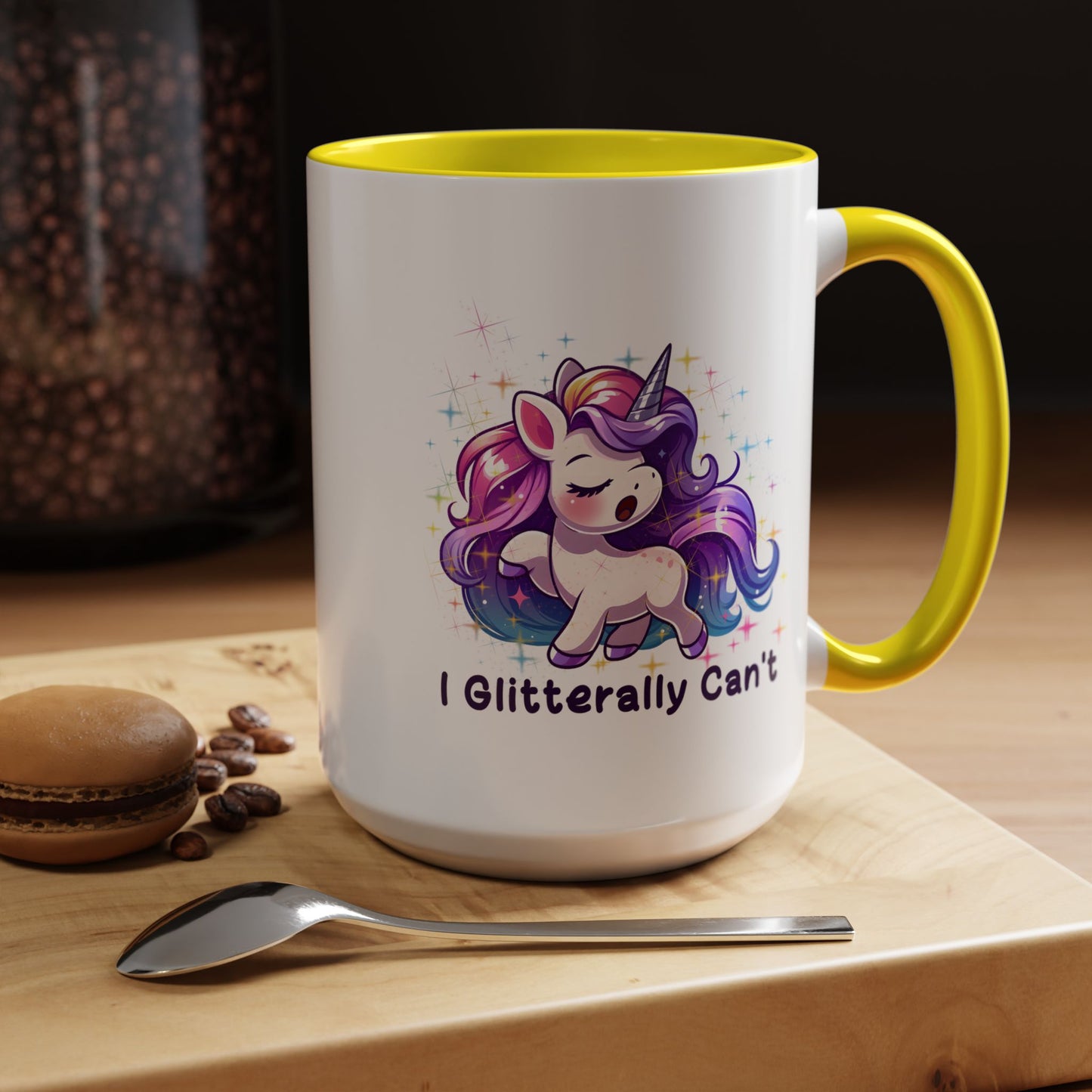 Humor Mug - I Glitterally Can't