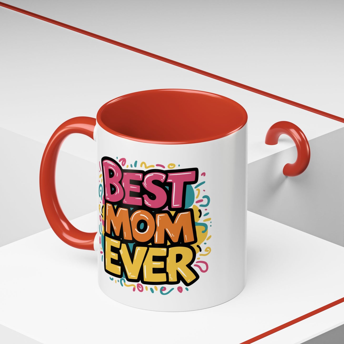 Mother's Day Mug - Best Mom Ever Banner
