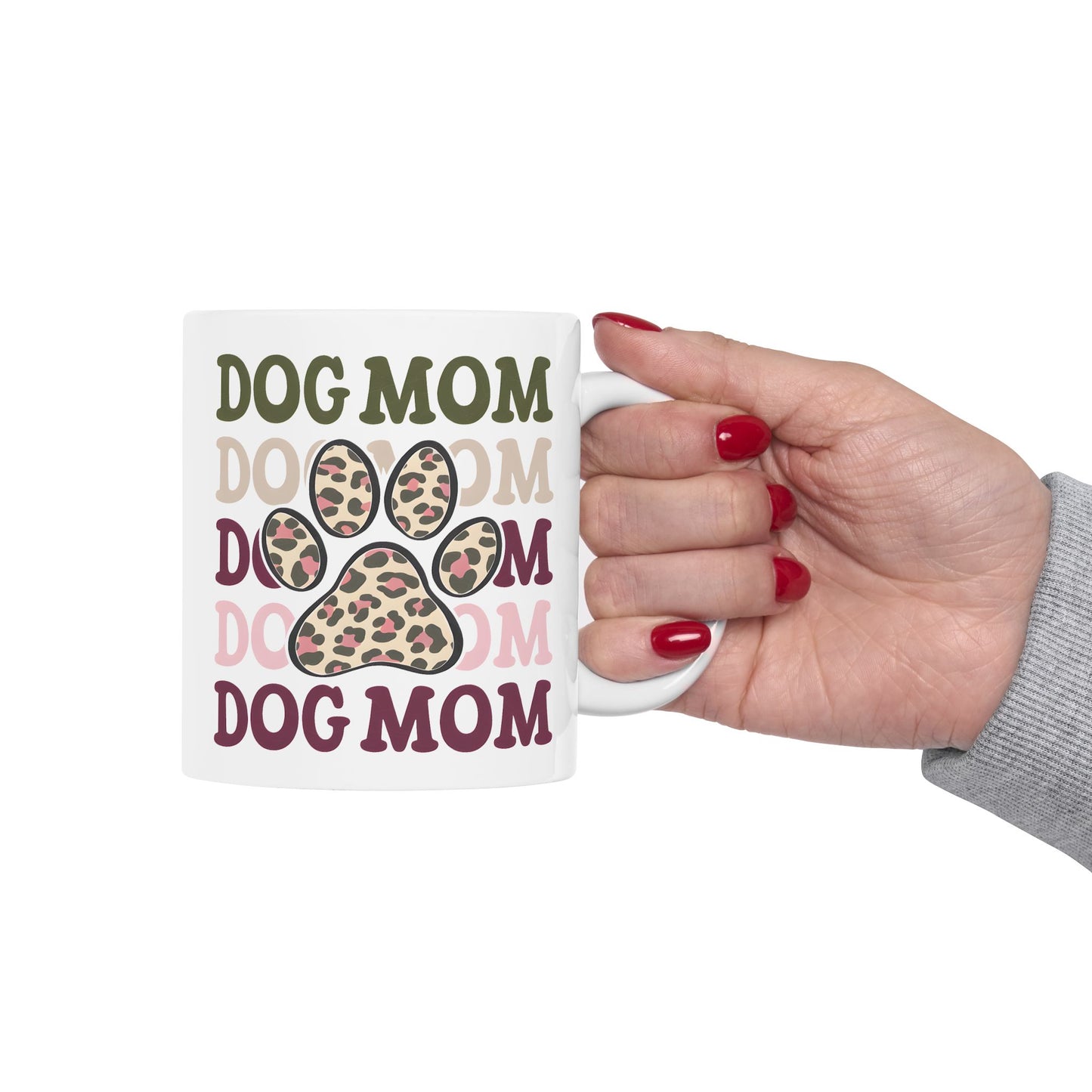 Animal Mug - Dog Mom Paw