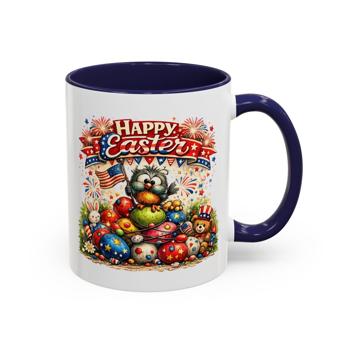 Easter Mug - Patriotic Happy Easter