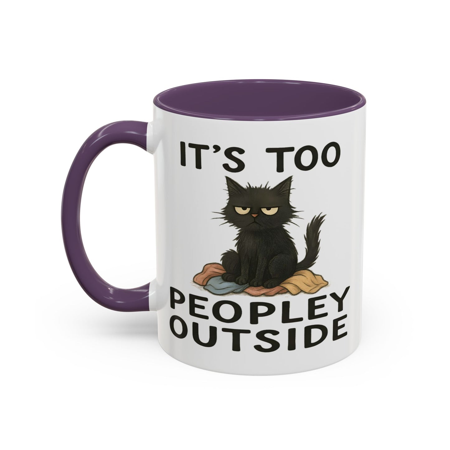 Animal Mug - It's Too Peopley Outside