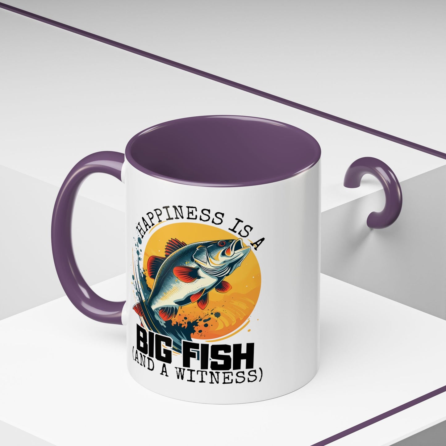 Adventure Mug - Happiness Is A Big Fish