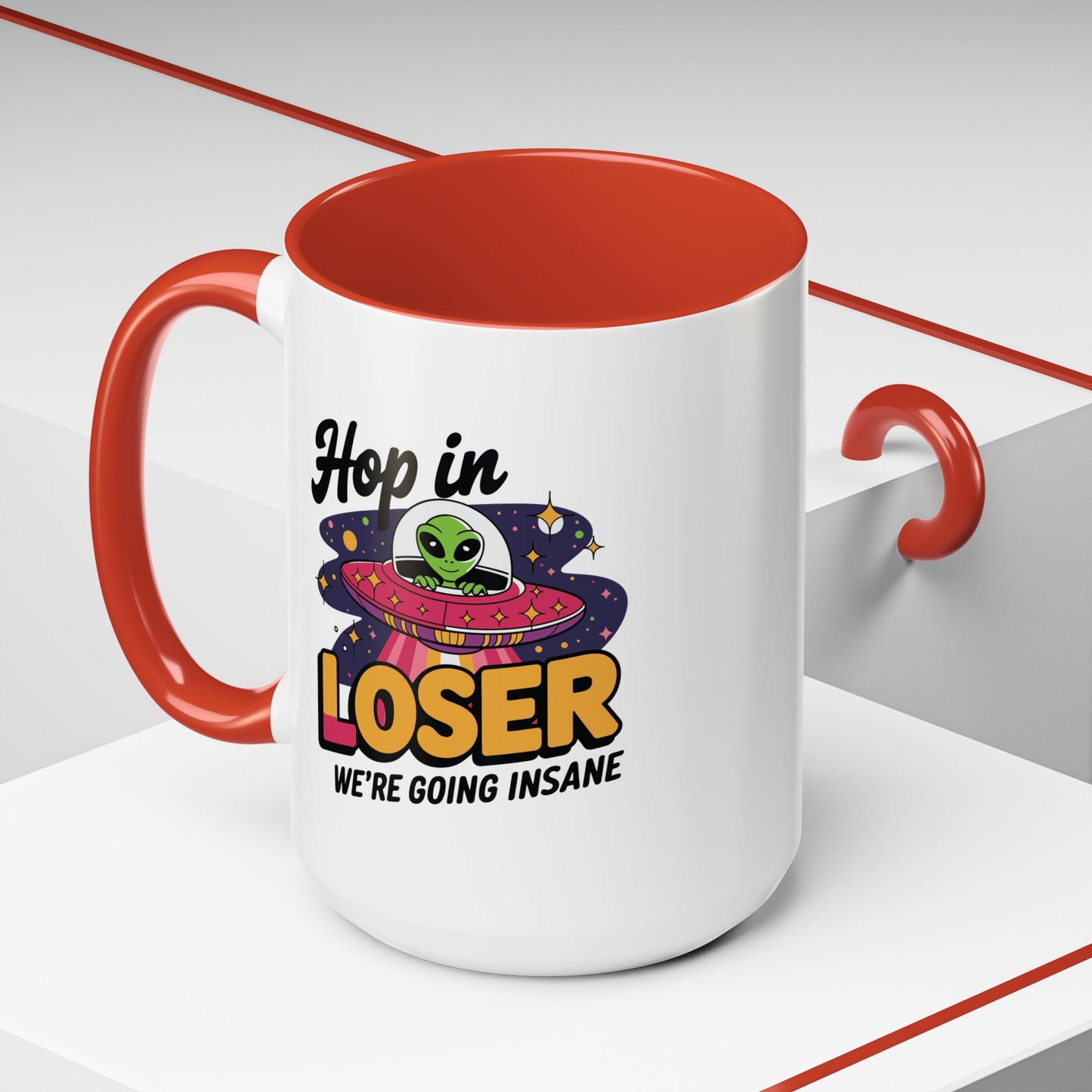 Alien Mug - Hop In Loser