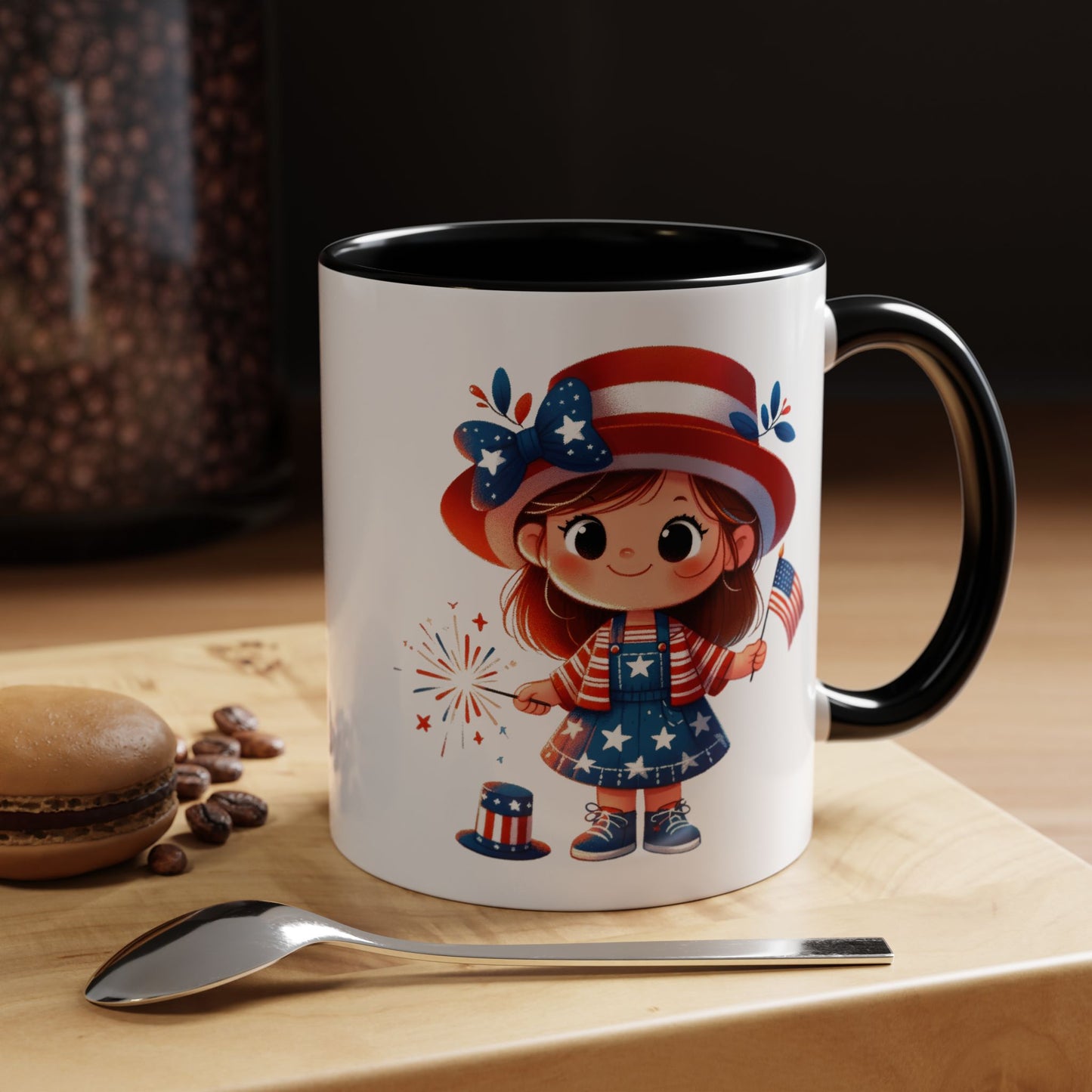 4th of July - American Girl Flag