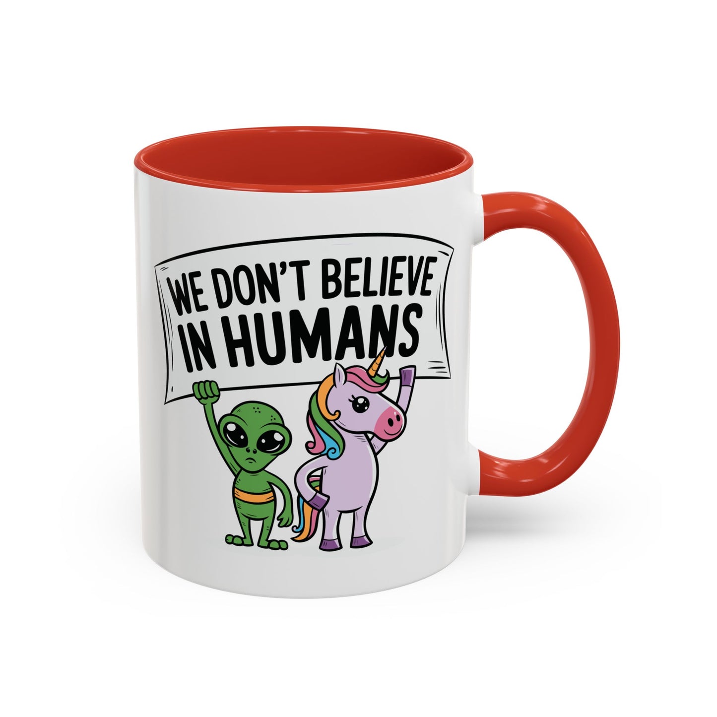 Alien Mug - We Don't Believe