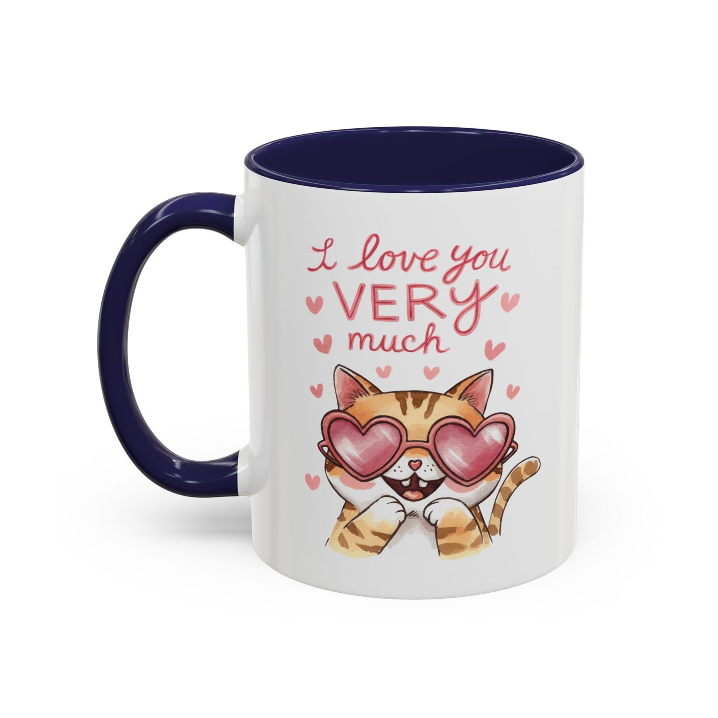 Valentine's Day Mug - I Love You Cat