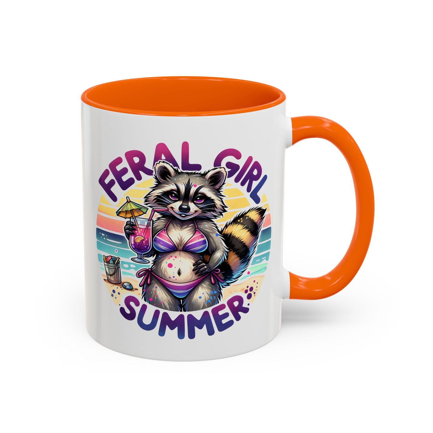 Humor Mug - Feral Girl Summer