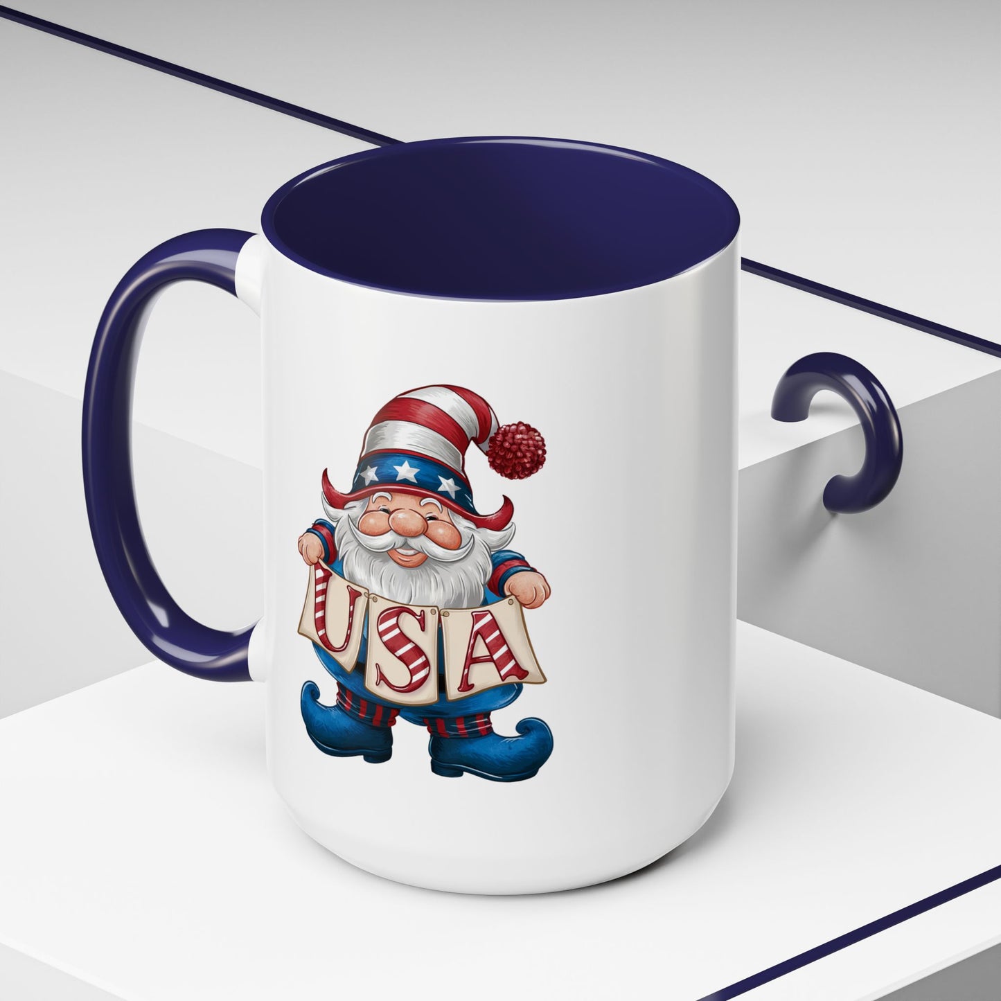4th of July Mug - American Gnome 24