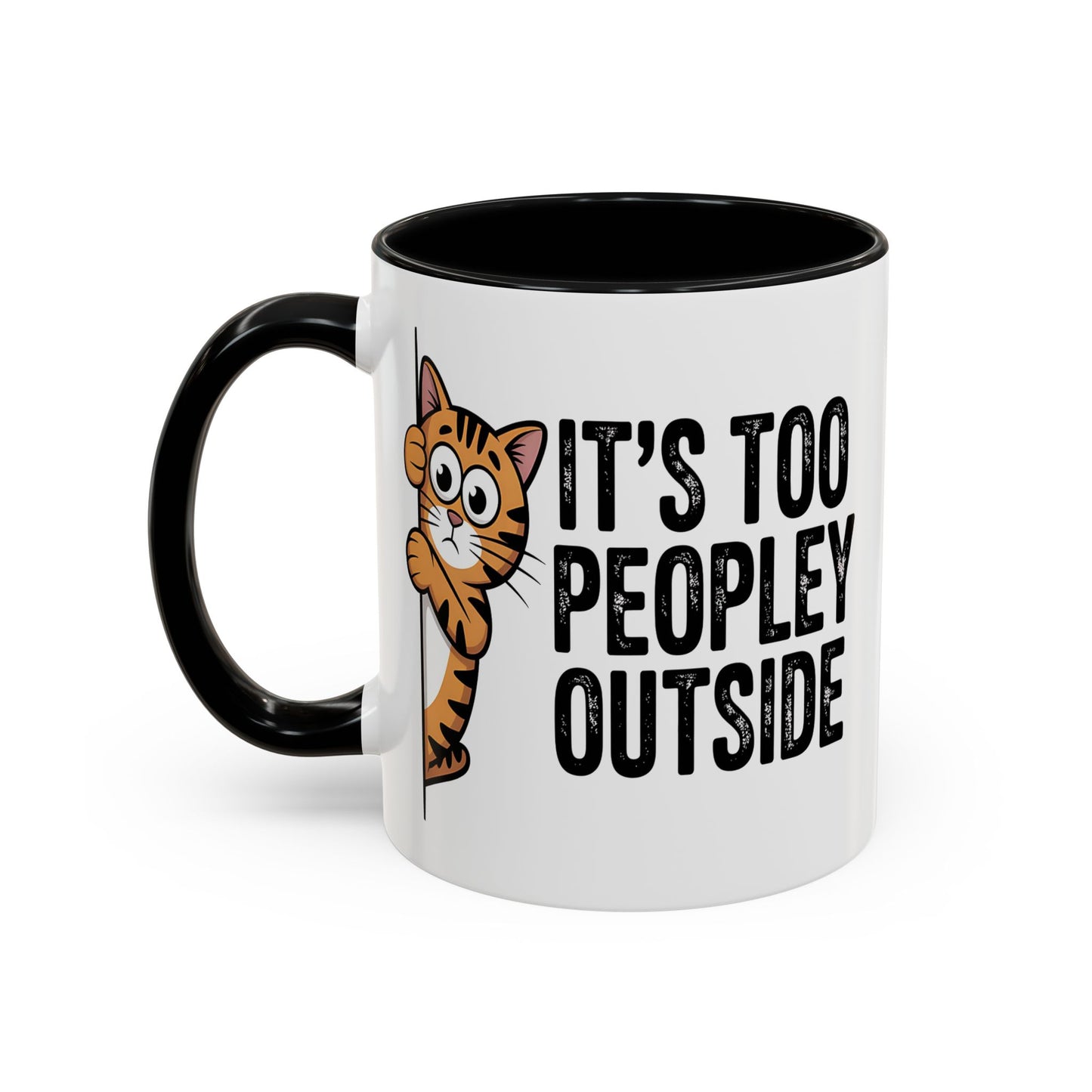 Animal Mug - It's Too Peopley Outside