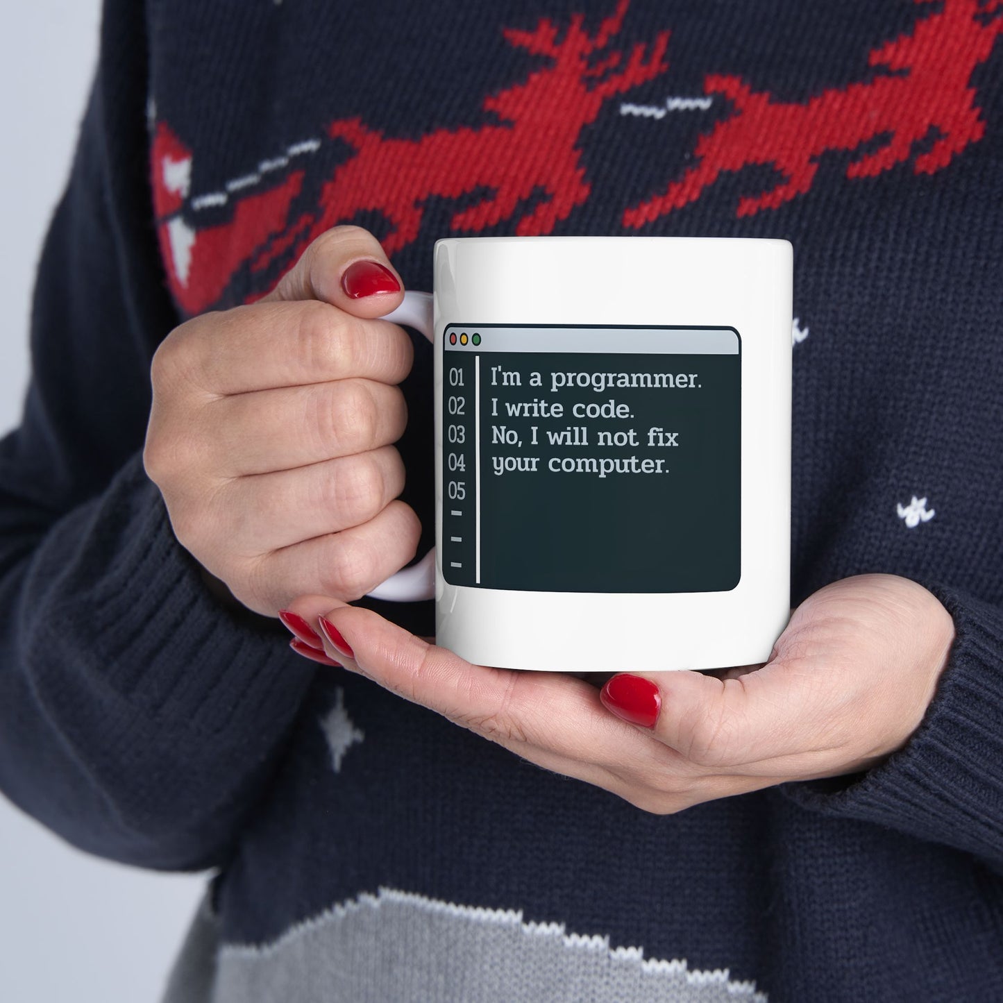 Office Mug - I Am a Programmer