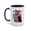 Halloween Mug - Cute Ghost With Cat