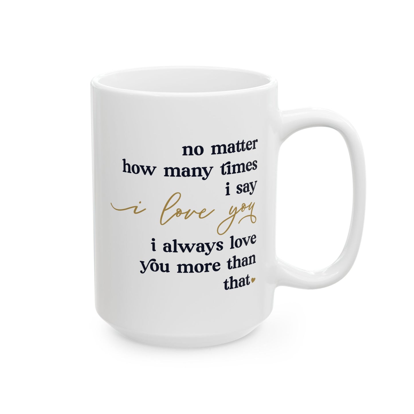 Anniversary Mug - No Matter How Many Times I