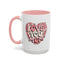 Mother's Day Mug - Love You Mom Retro Heart