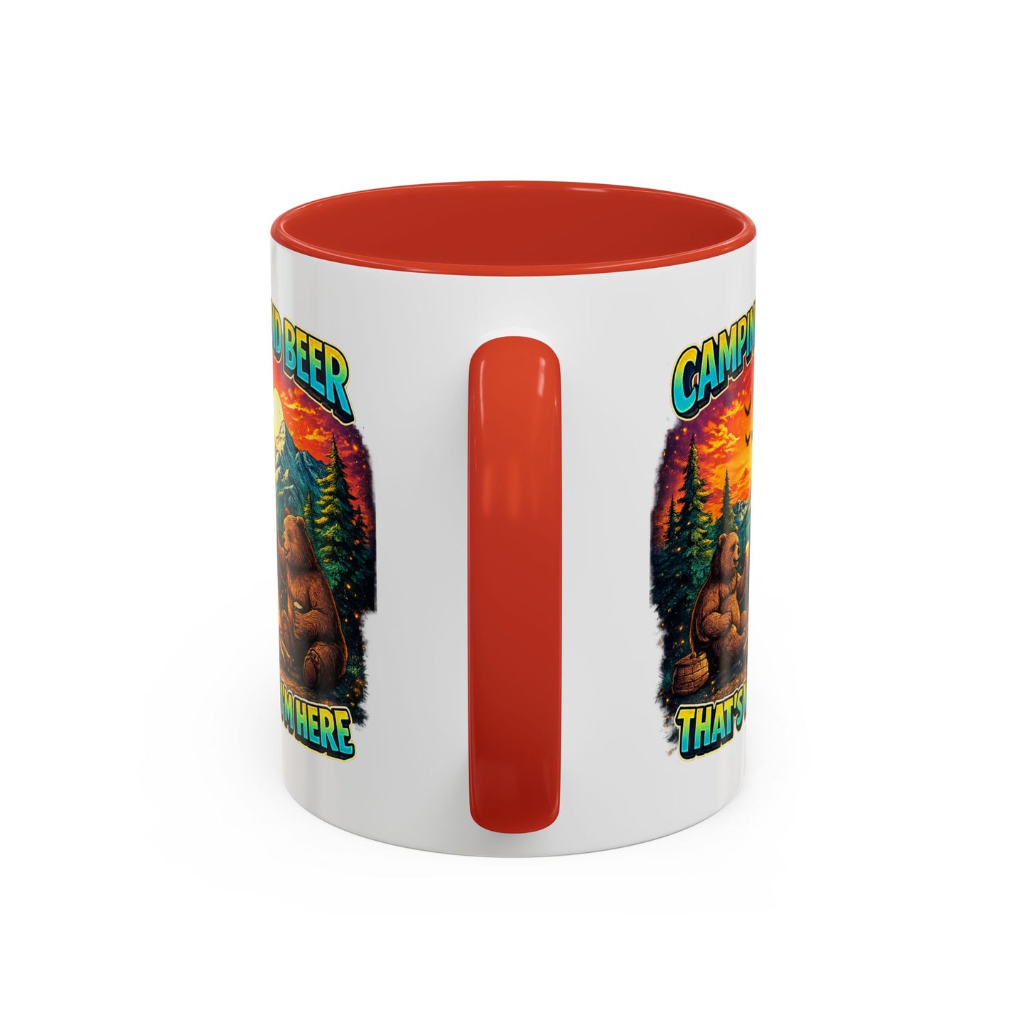 Humor Mug - Camping and Beer