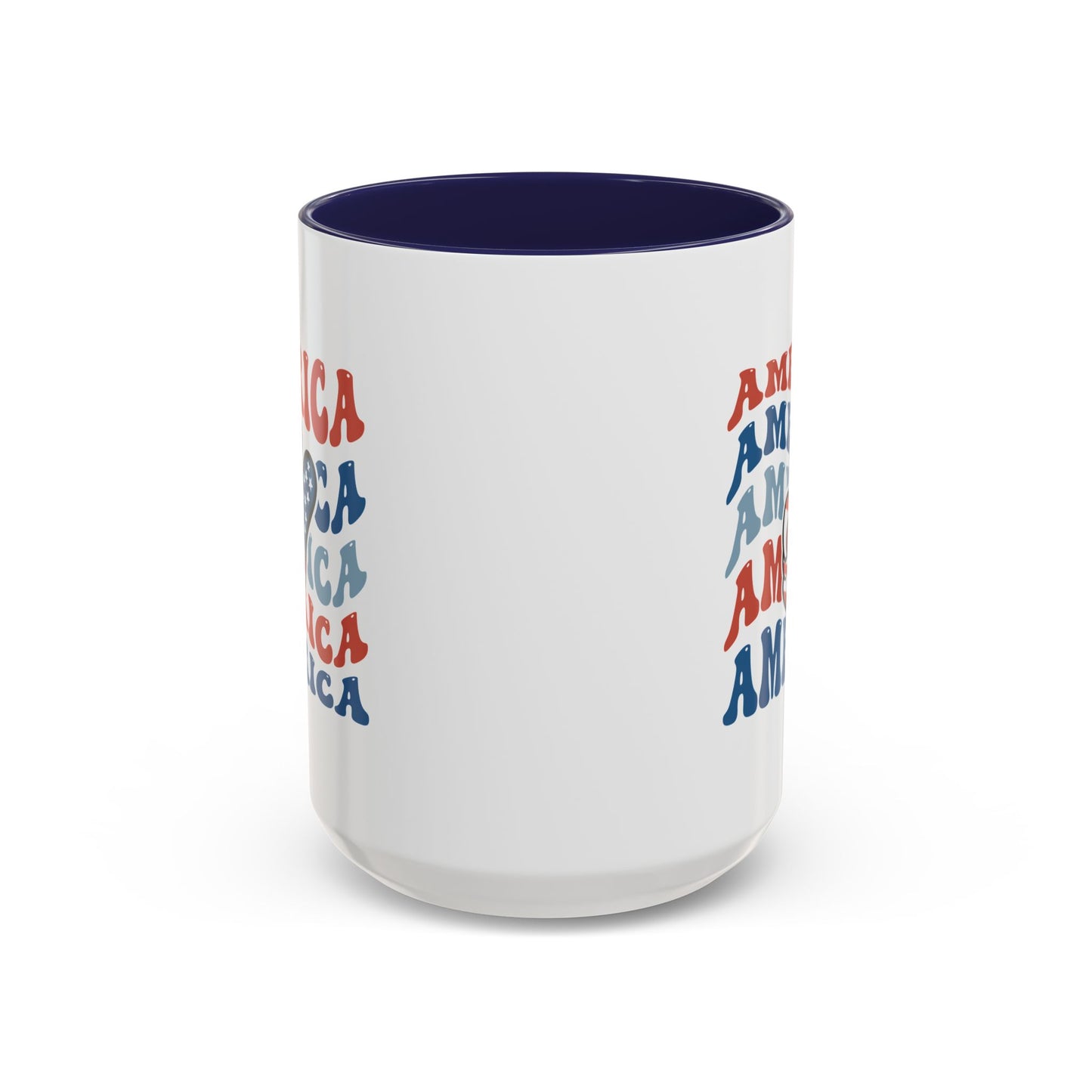 4th of July Mug - America peace Sign