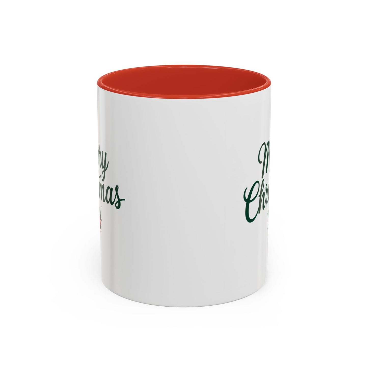 Christmas Mug - Merry Christmas Green Text