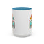 Mother's Day Mug - Mom Cat Red Heart