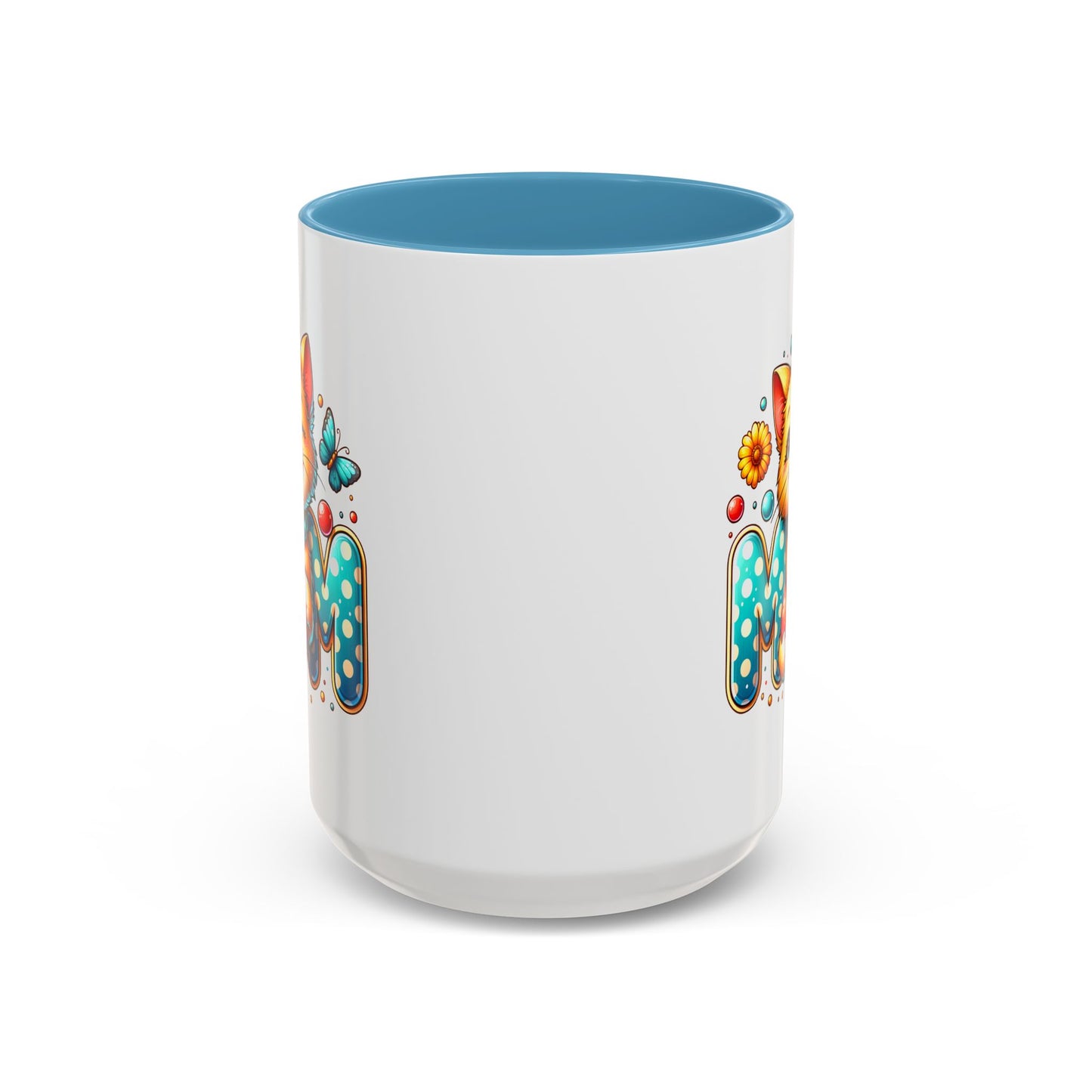 Mother's Day Mug - Mom Cat Red Heart