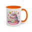 Birthday Mug - Happy Birthday Two Tiered Cake