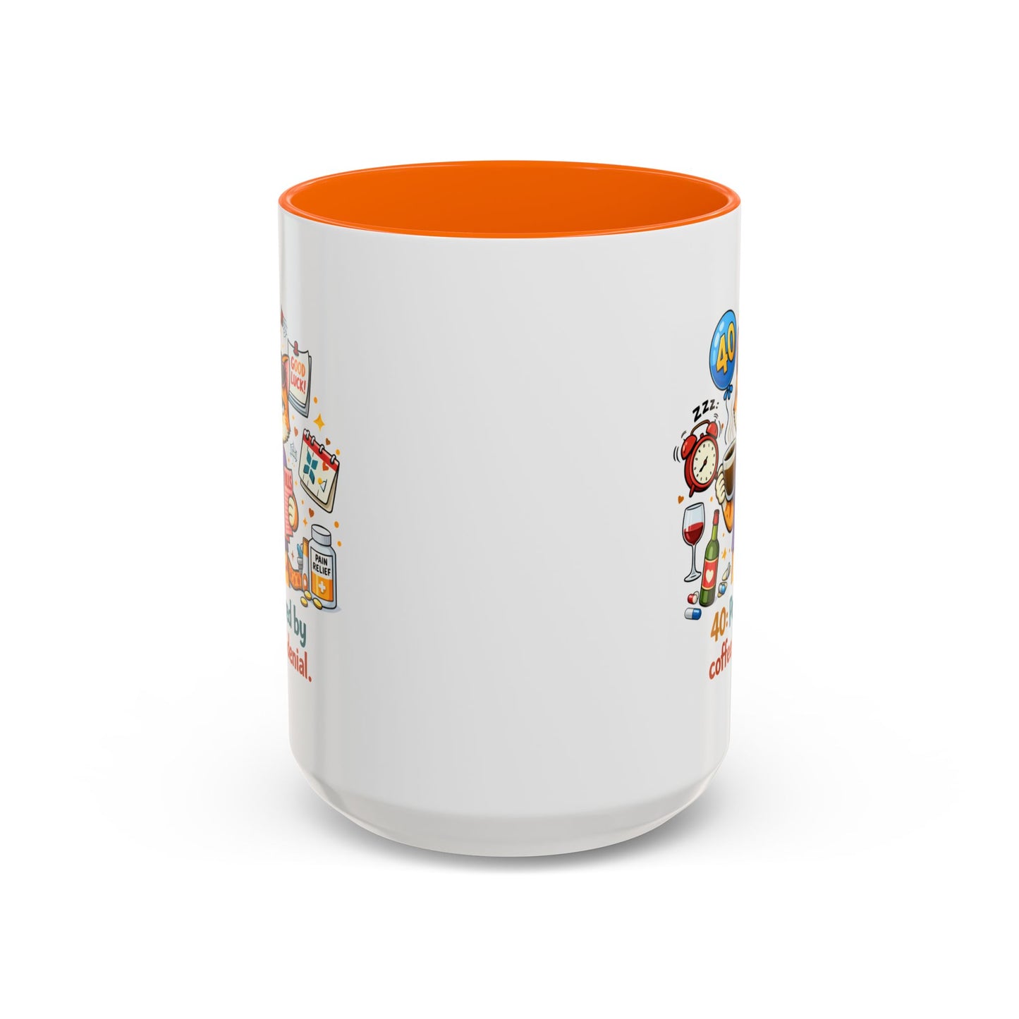 Birthday Mug - 40 Powered By