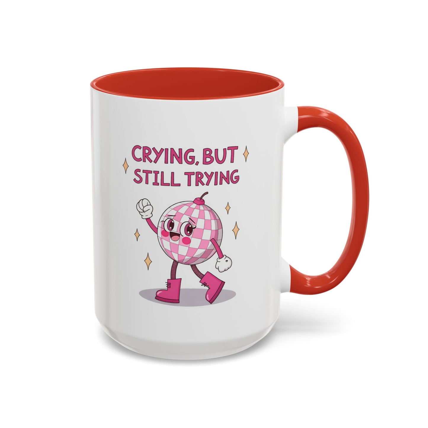 Wellness Mug - Crying But Still Trying