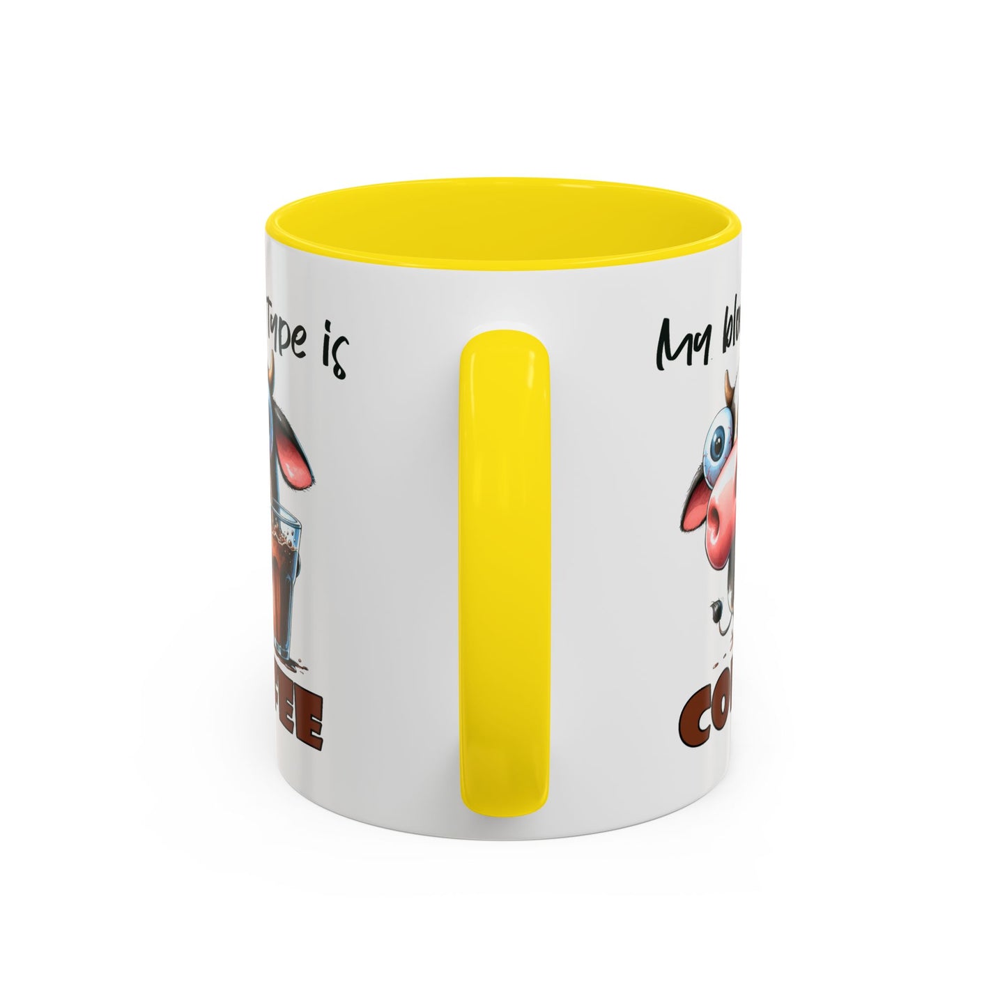 Humor Mug - My Blood Type is Coffee