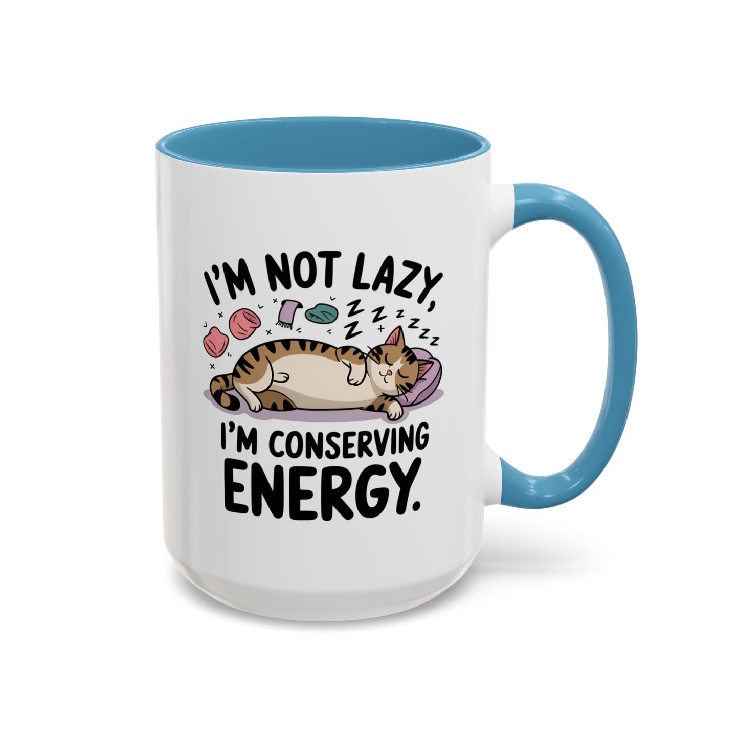 Animal Mug - I'm Not Lazy I'm Conserving Energy