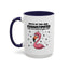 Humor Mug - Word of The Day Exhaustipated