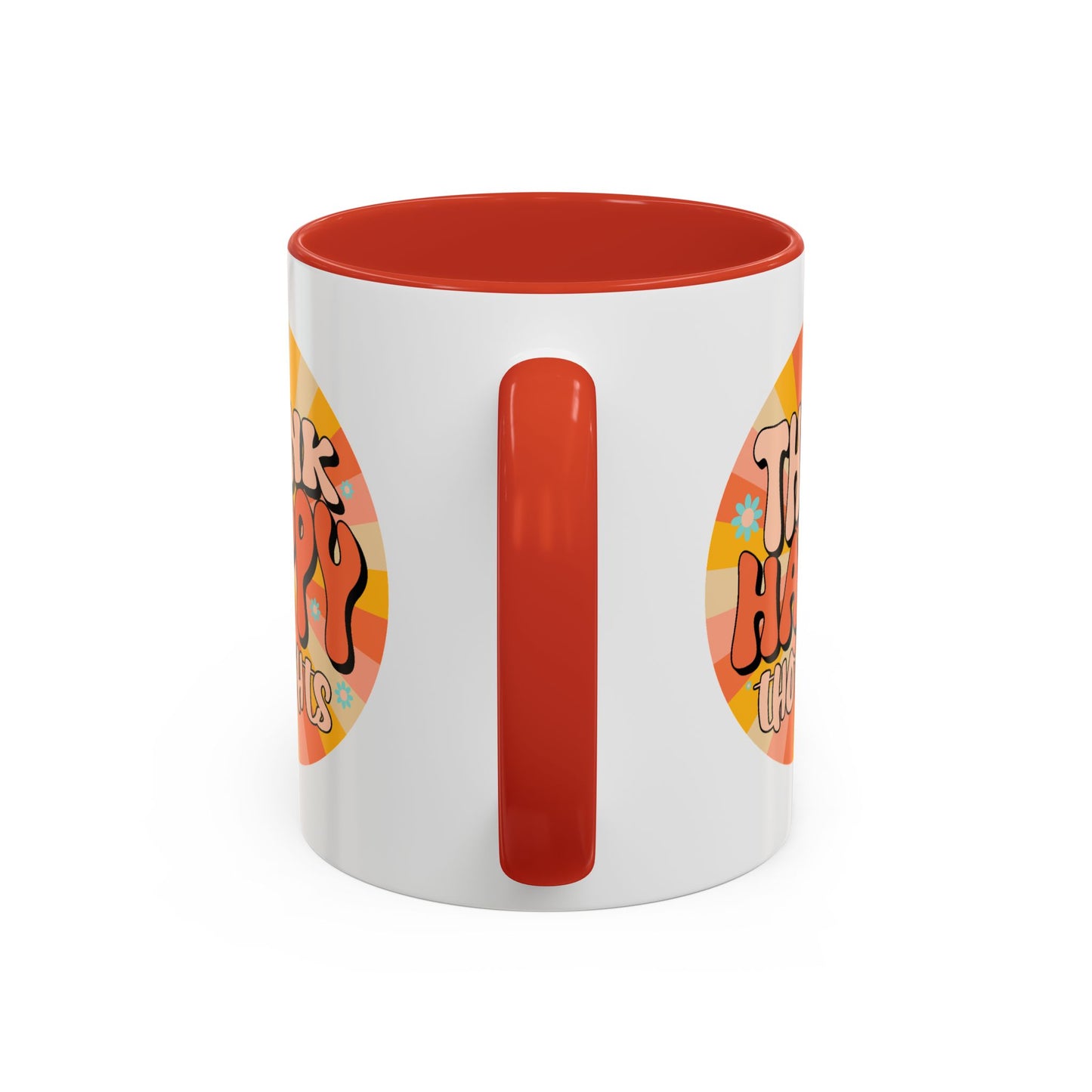 Wellness Mug - Think Happy Thoughts Hippie