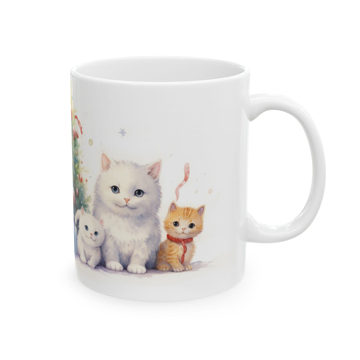 Chirstmas Mug - Christmas Kittens