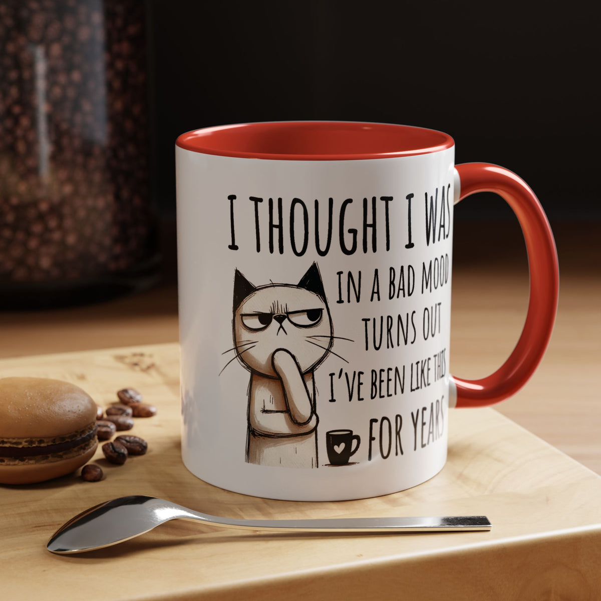 Adult Mug - I Thought I Was In A Bad Mood