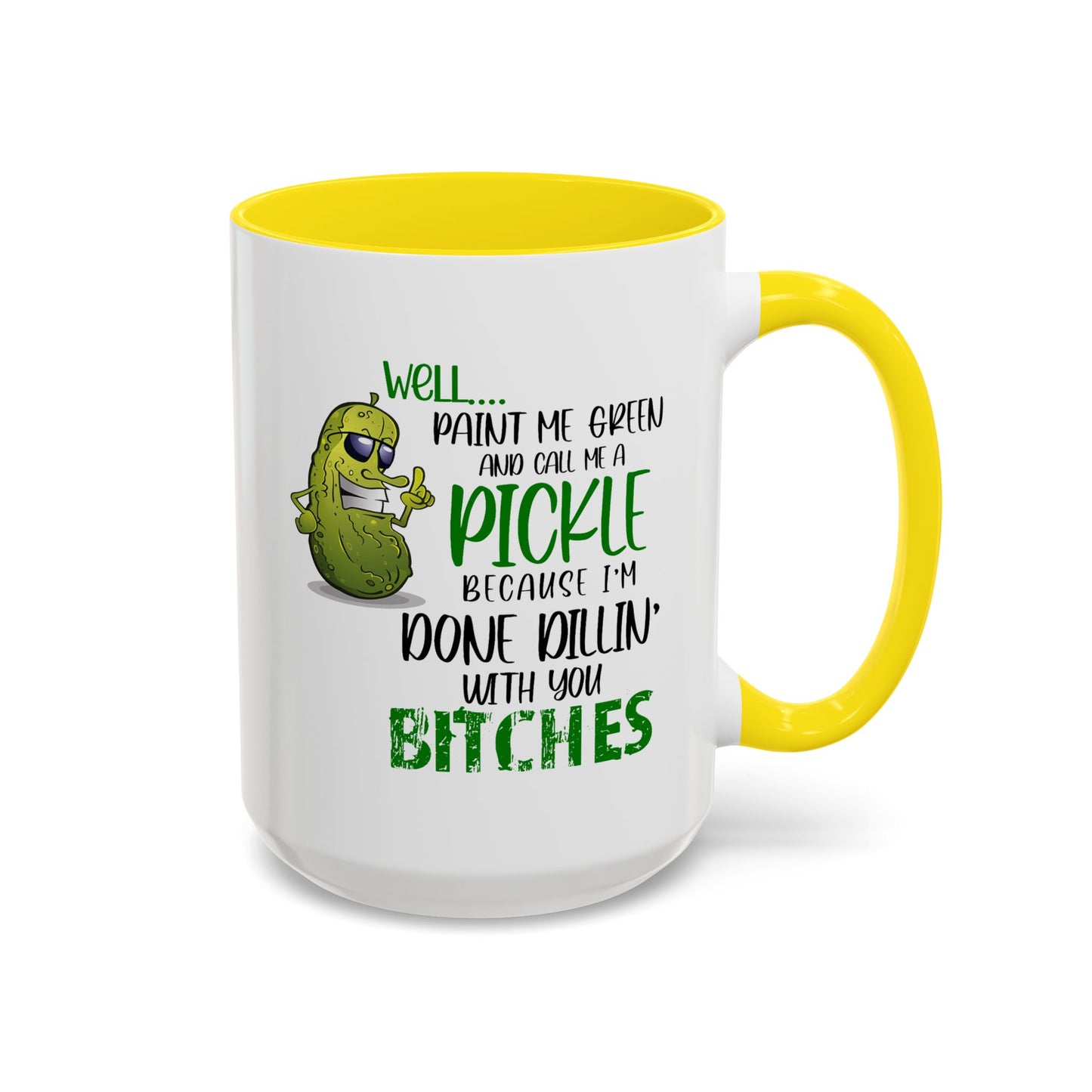Adult Mug - Well Paint Me Green