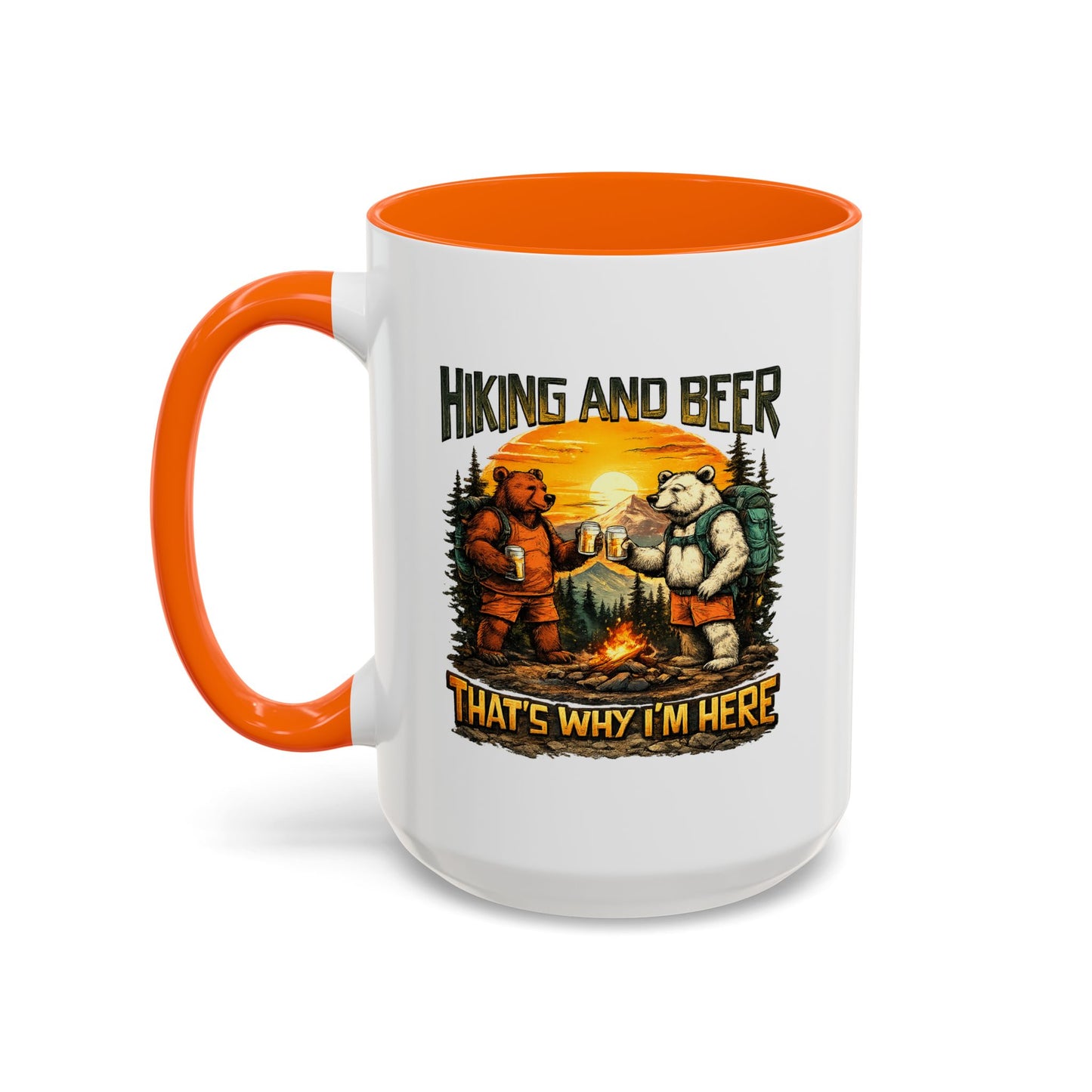 Humor Mug - Hiking and Beer
