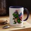 4th of July Mug - T Rex Dinosaur USA Flag