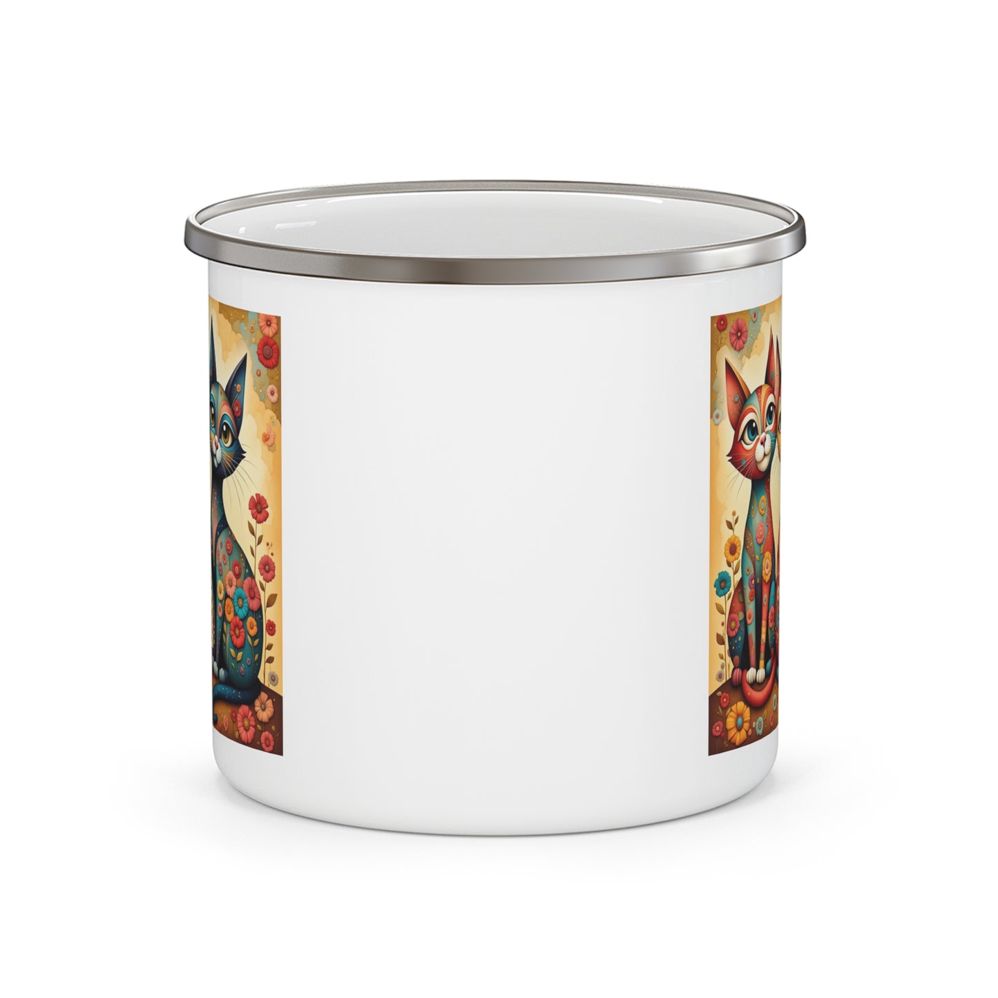 Animal Mug - Whimsical Cats 4