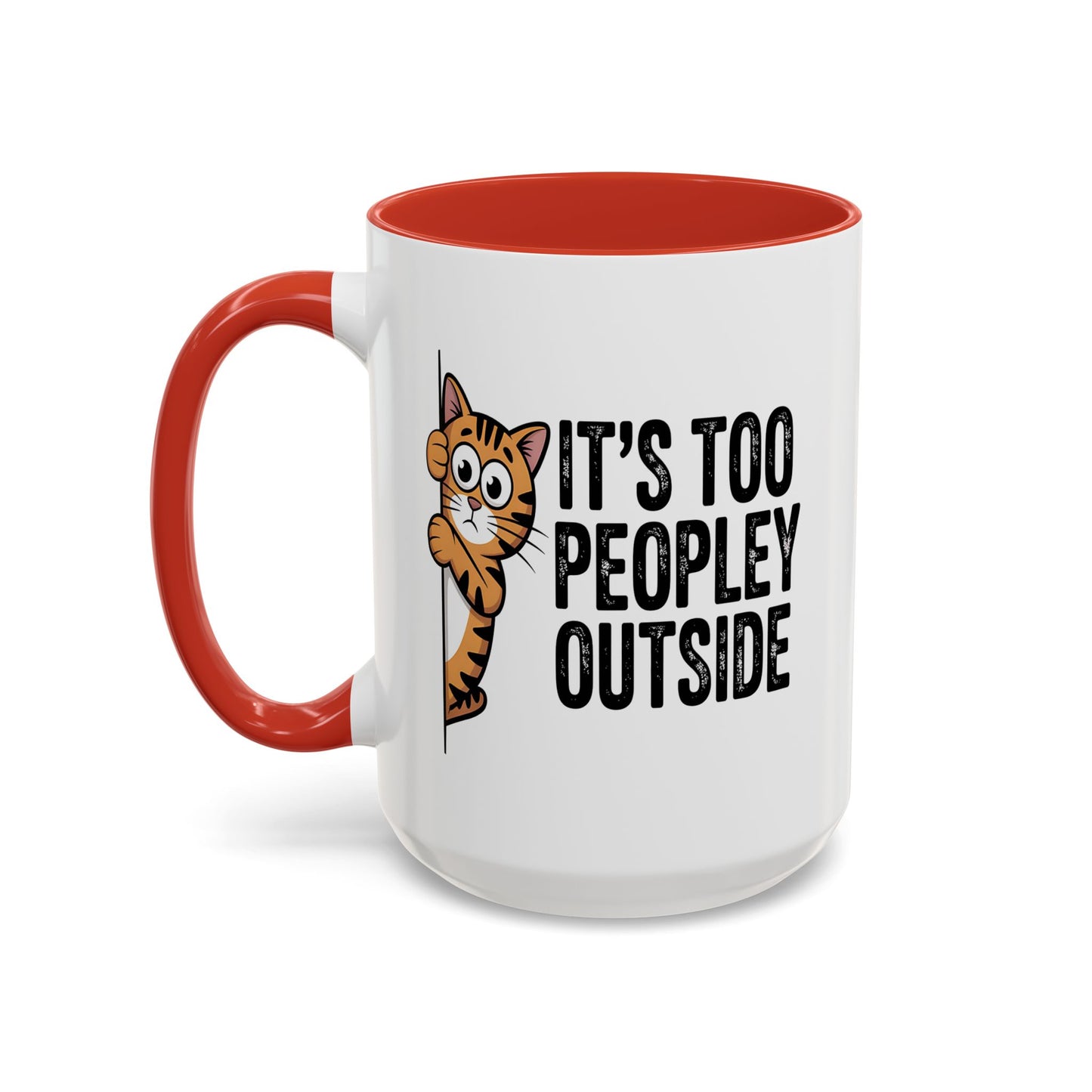 Animal Mug - It's Too Peopley Outside