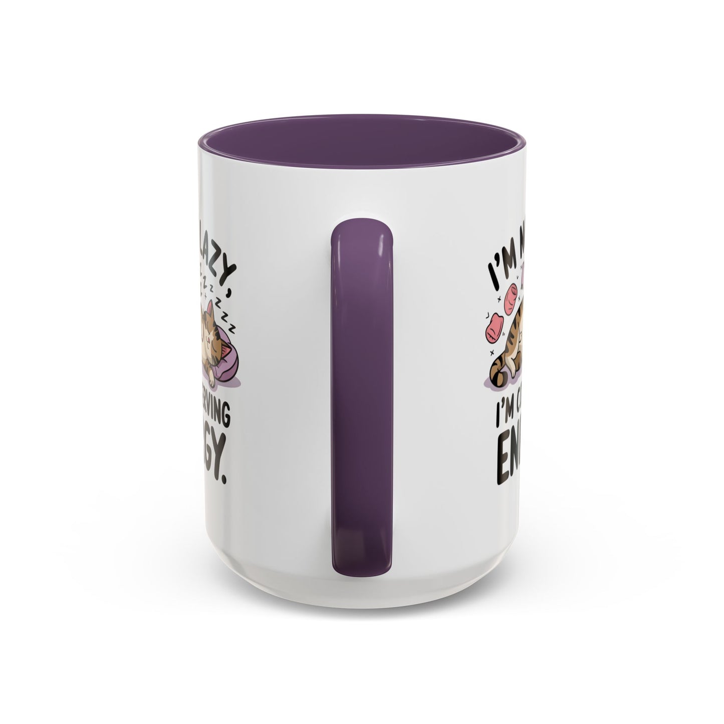 Animal Mug - I'm Not Lazy I'm Conserving Energy