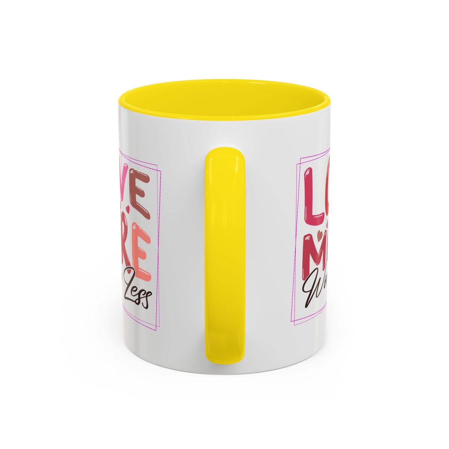 Wellness Mug - Love More Worry Less Frame