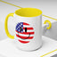 4th of July Mug - America Smiley Face