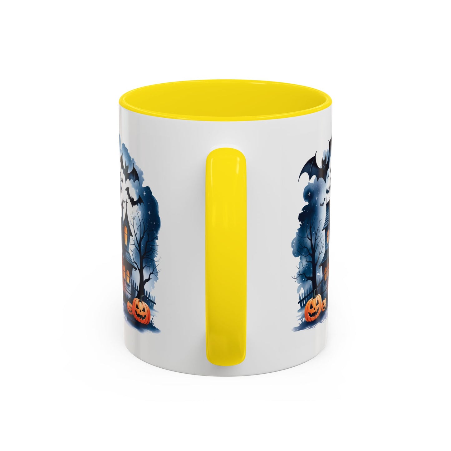 Halloween Mug - Bat Ghost House