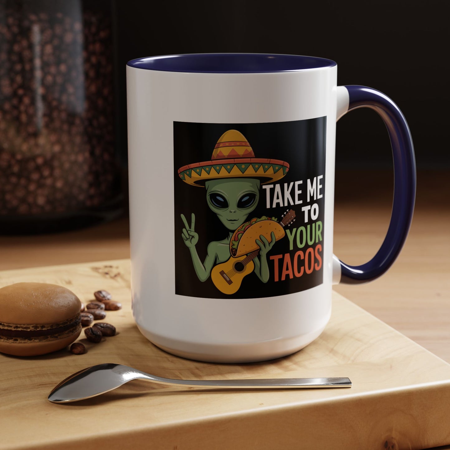 Alien Mug - Take Me To Your Tacos