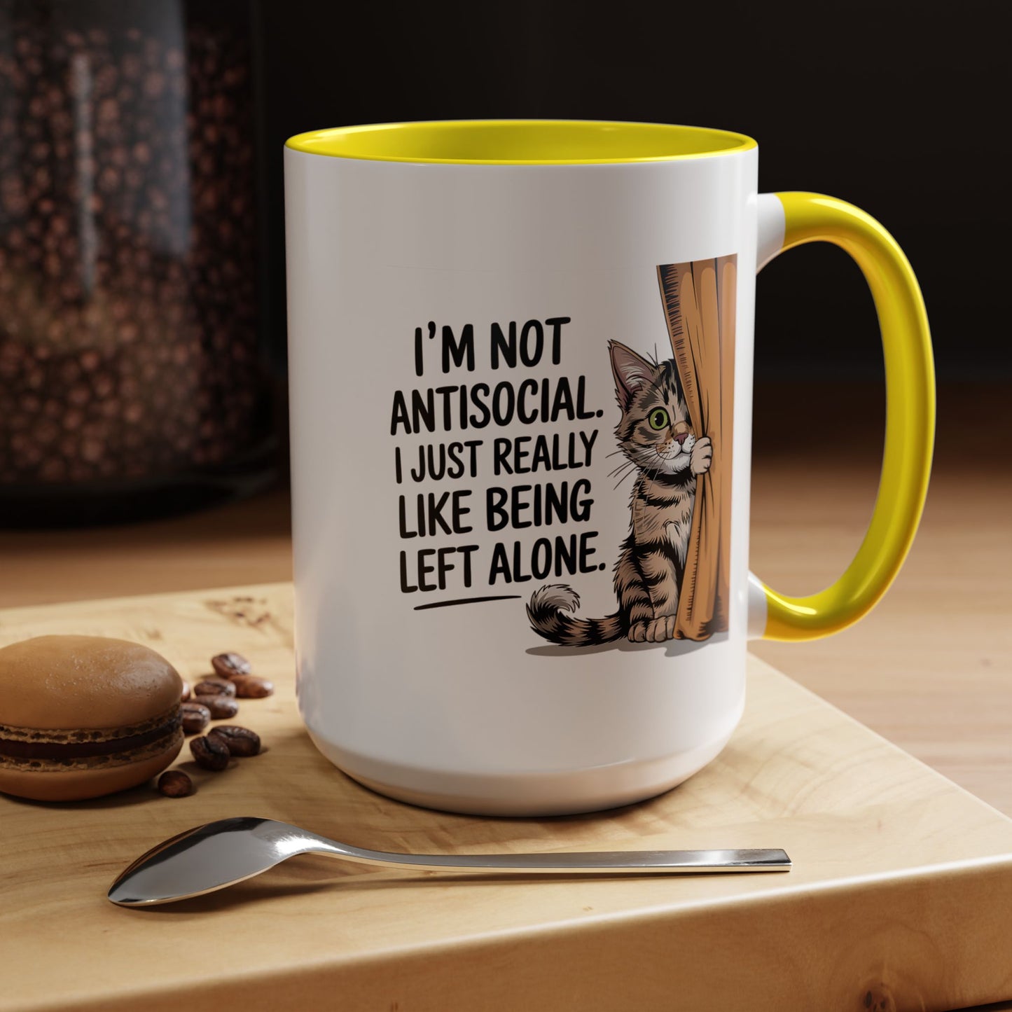 Animal Mug - I'm Not Antisocial