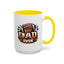 Father's Day Mug - Best Dad Ever Football
