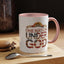 4th of July Mug - One Nation Under God Cross Flag