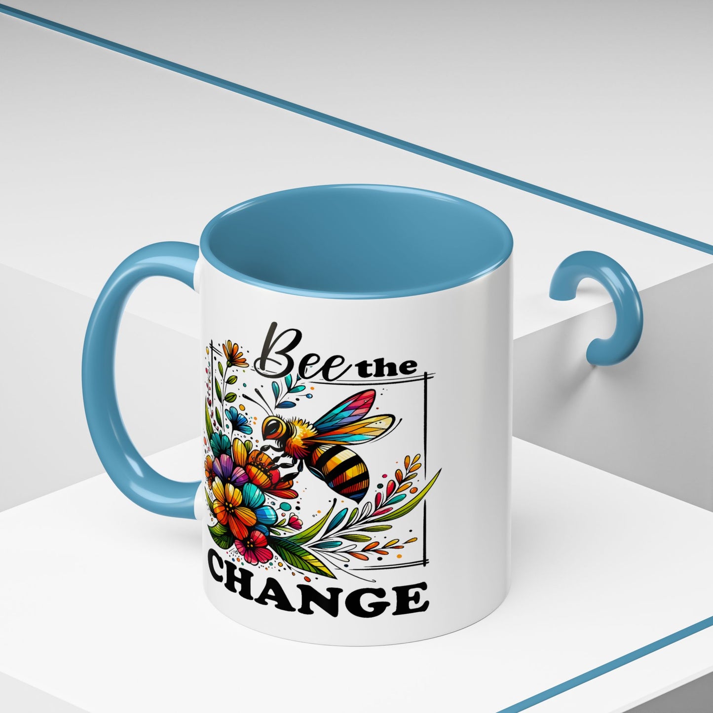 Motivation Mug - Bee The Change