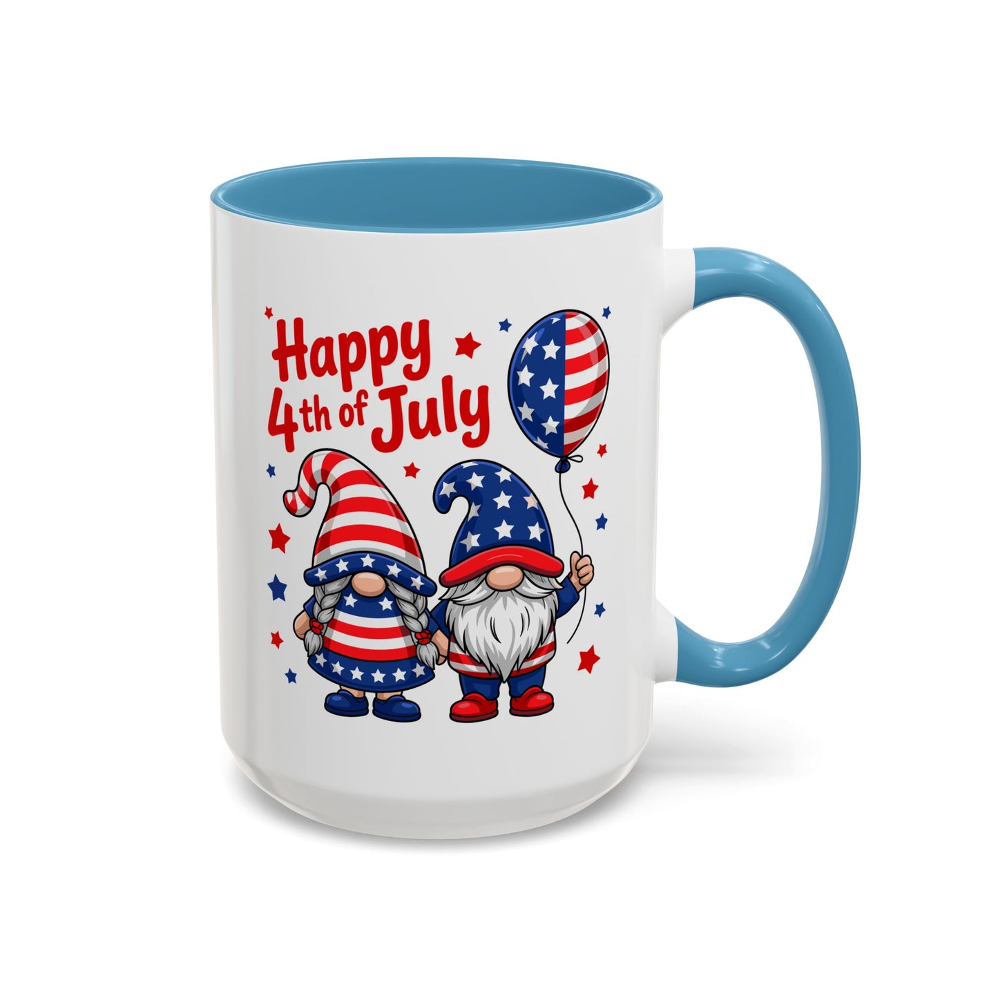4th of July Mug - Happy 4th of July Gnomes