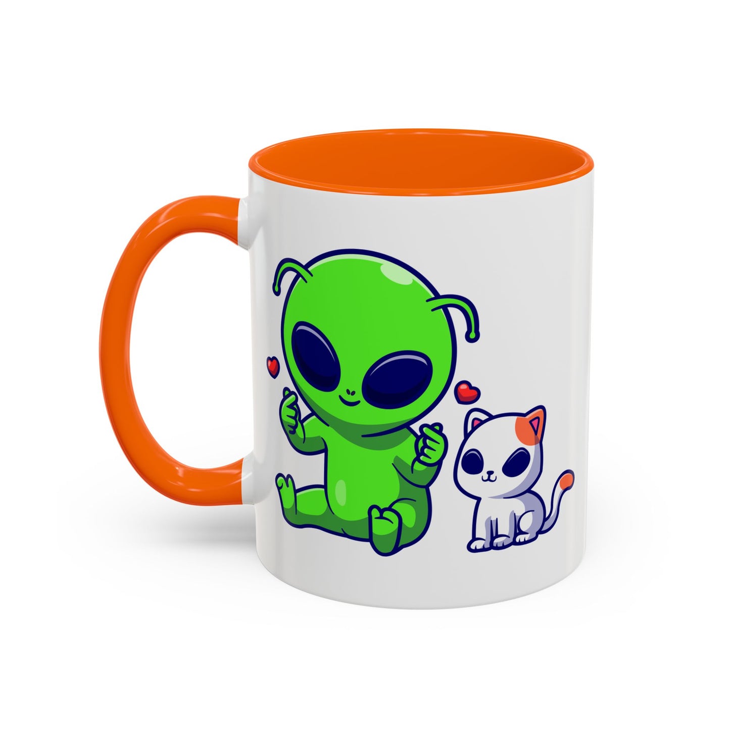Alien Mug - Cute Alien Cat